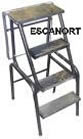 Banqueta escalera 4 peldaños