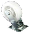 Rueda industrial con horquilla giratoria